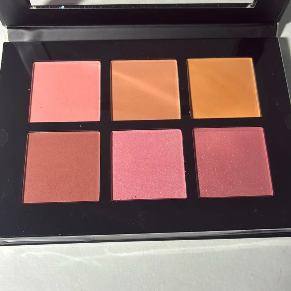 ✨🌿Glitter & Glam 6-Color Blush Palette